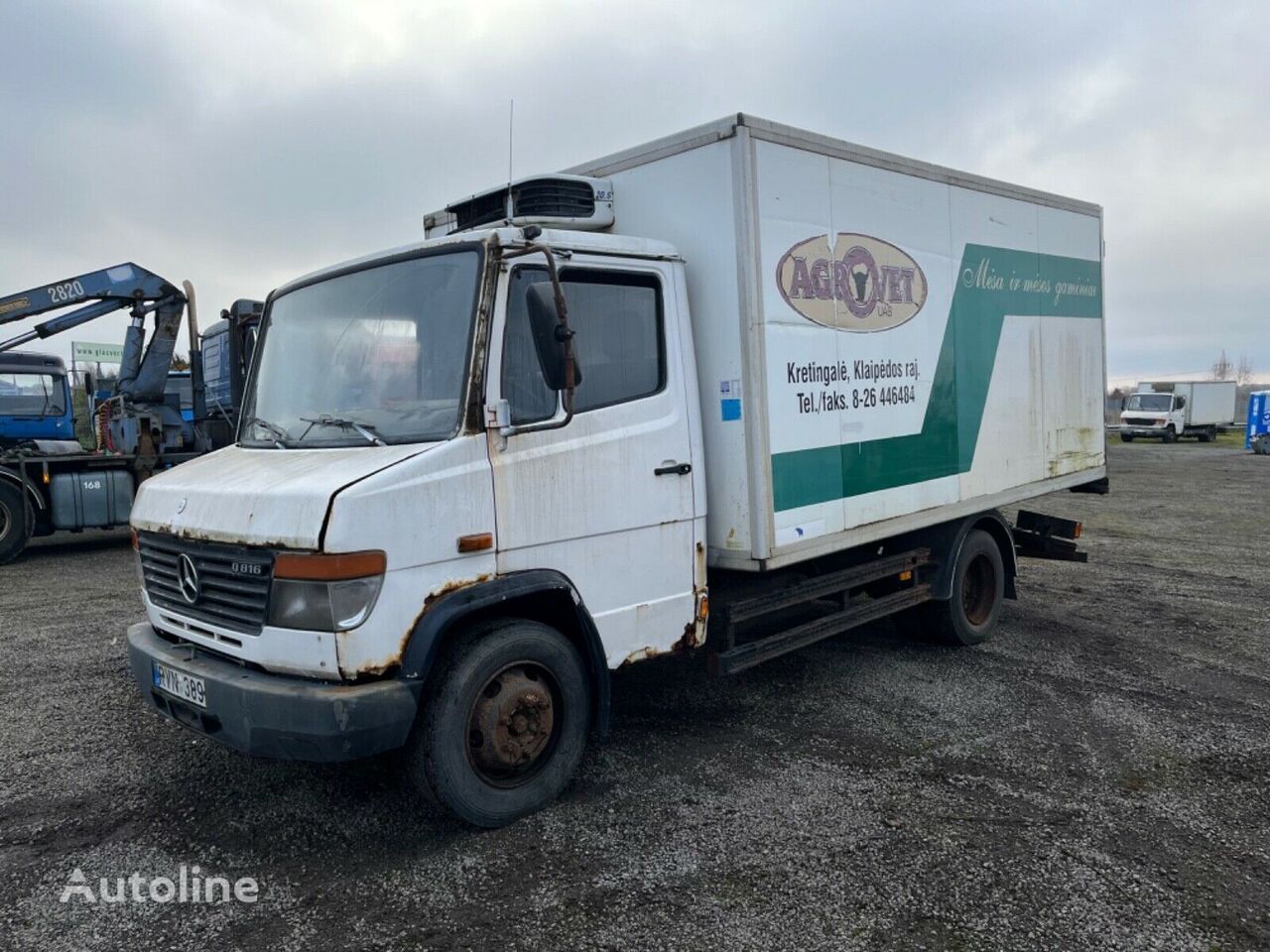 Купить авторефрижератор Mercedes-Benz 814 vario Германия Sottrum, XK34992