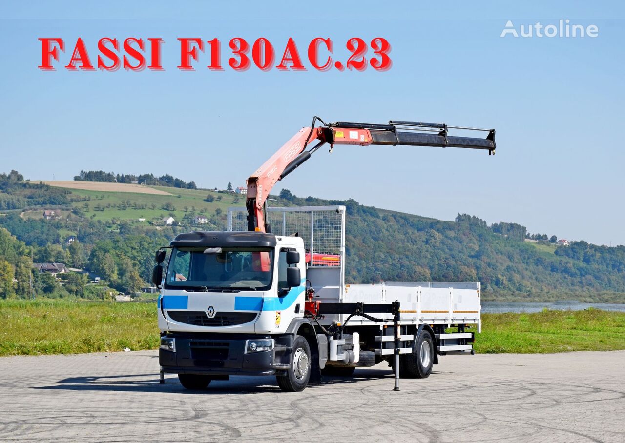 Купить бортовой грузовик Renault Premium 310 DXI* FASSI F130AC.23+FUNK* TOP  Польша Nowy Sącz, NK36205