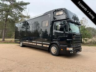 грузовик коневоз Scania 5-paards paardenvrachtwagen Roelofsen LIVING 18T