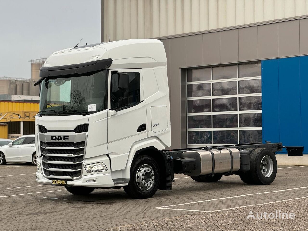 новый грузовик шасси DAF XF 480 4x2 Fahrgestell kurz 2xNebenabtrieb