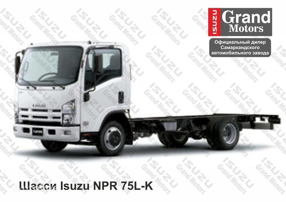 новый грузовик шасси Isuzu NPR 75L-K