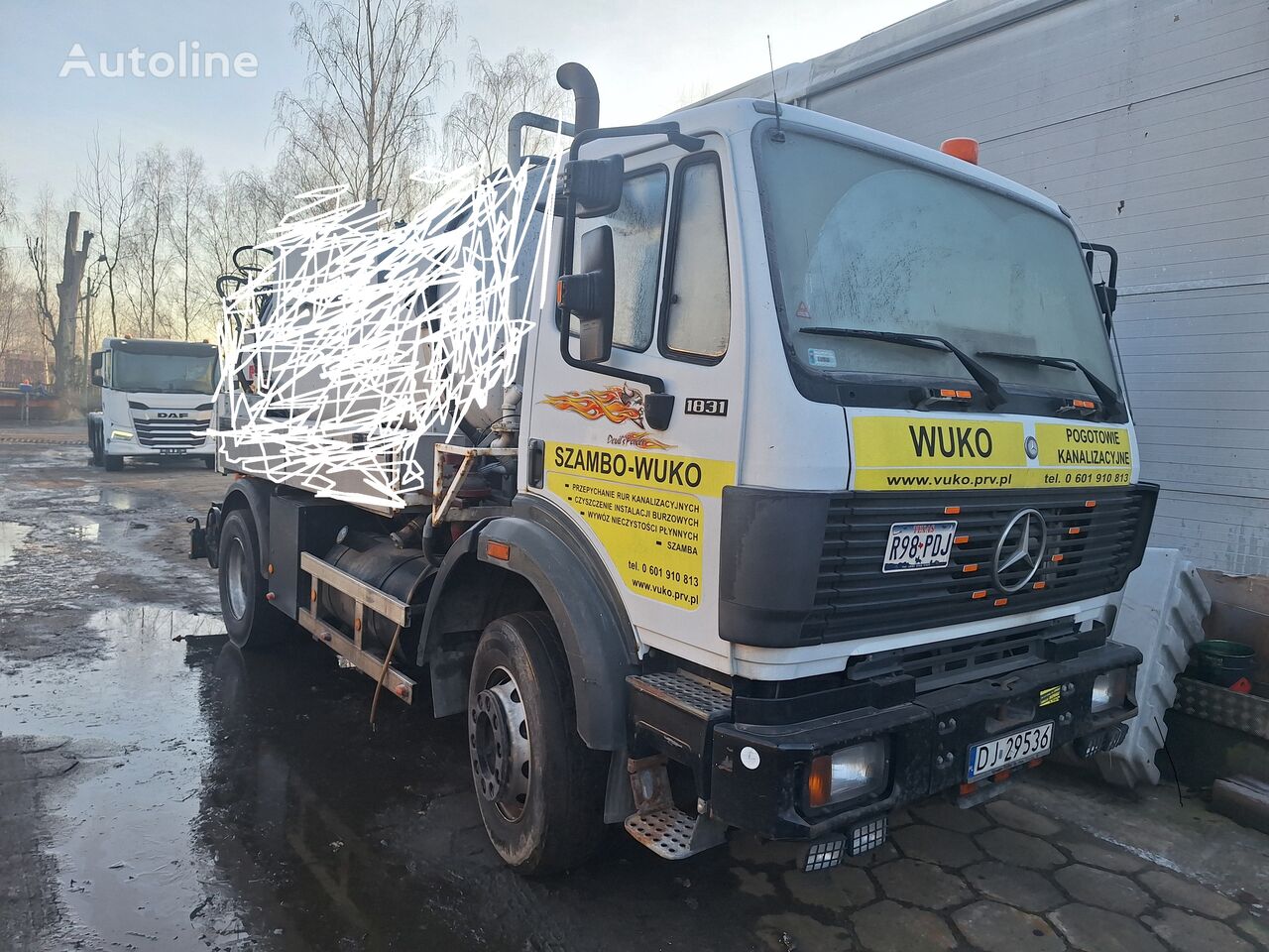 Купить грузовик шасси Mercedes-Benz Actros 1831 Польша Chełm Śląski, AF39404