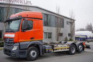 грузовик шасси Mercedes-Benz Actros 2545 E6 BDF 6×2 / FULL ADR / 205 thousand km!! / third ax