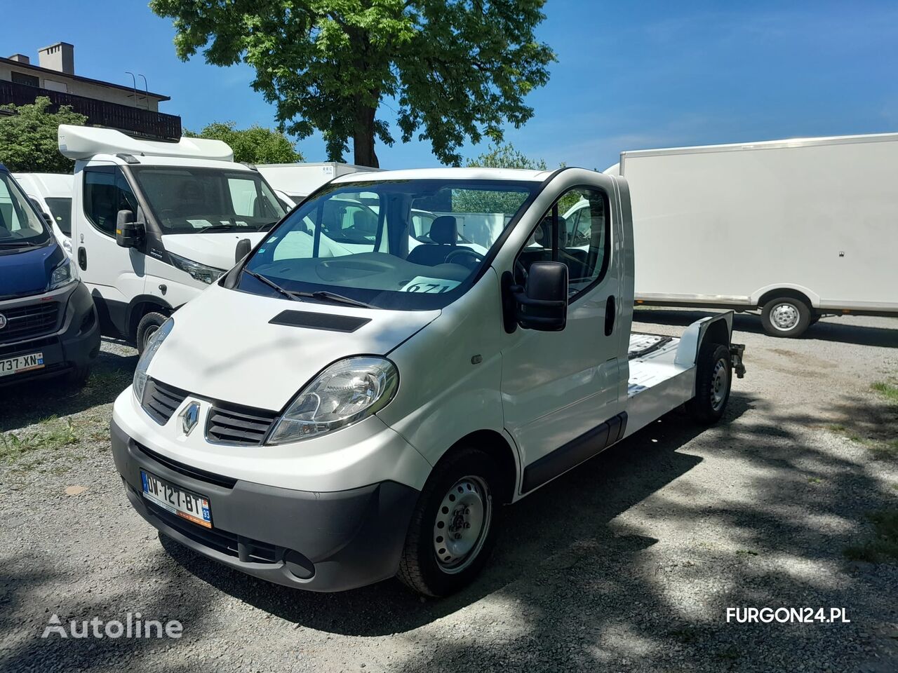 Купить микроавтобус фургон Renault TRAFIC PLATFORMA NR 671 Польша  Bielsko-Biała, WZ35051