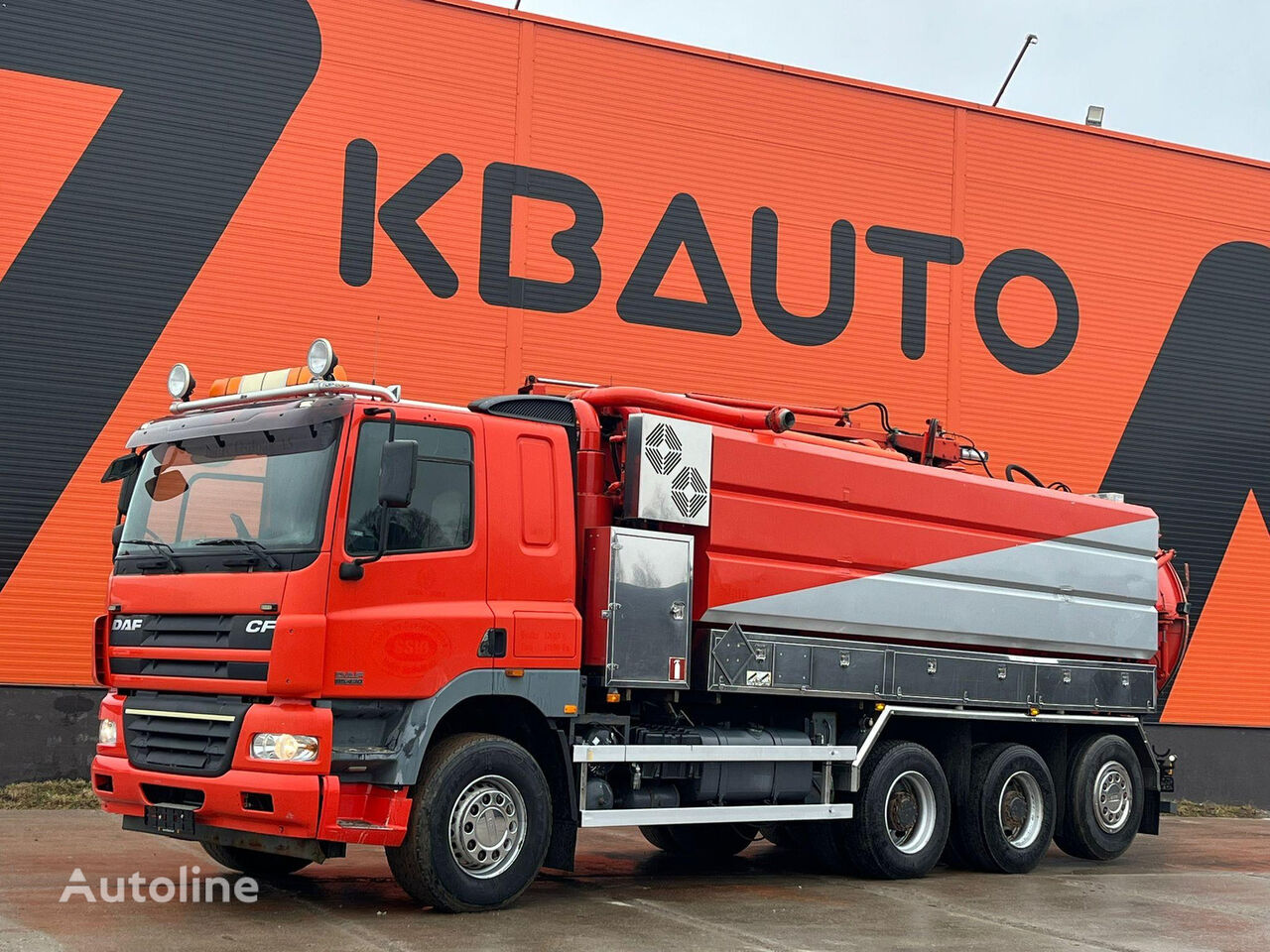 Купить ассенизатор DAF CF 85.430 8x4*4 Korp & Son L4AH + S4AH 7,5m3 + 7,5m3  TOTAL 15m3 Эстония Lääne-Harju vald, BT38995