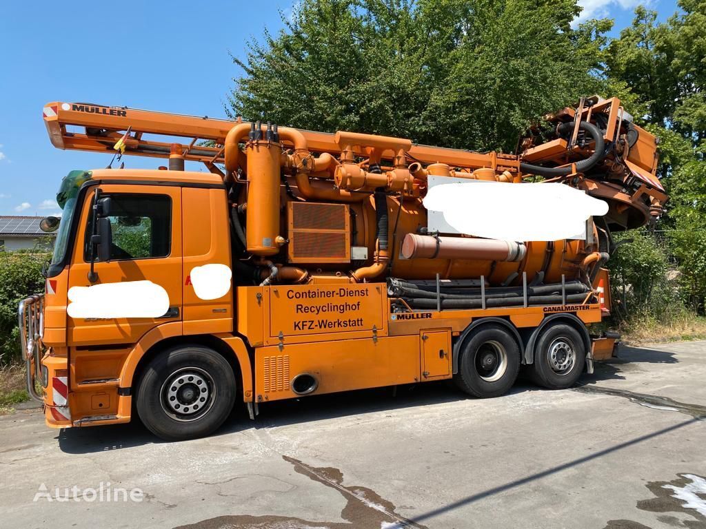 Купить комбинированную каналоочистительную машину Mercedes-Benz Actros  Müller Canalmaster F 145 WA Eco Германия Bad Krozingen, UG35036