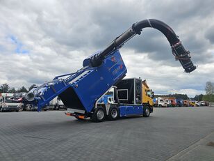 комбинированная каналоочистительная машина Scania DISAB ENVAC Saugbagger vacuum cleaner excavator sucking loose su