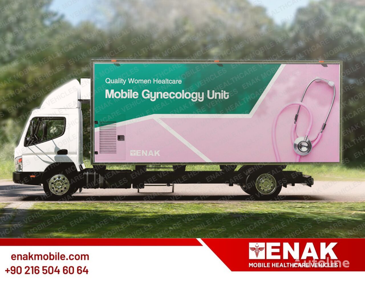 новая машина скорой помощи Mitsubishi  FUSO  MOBILE CLINIC GYNECOLOGY VEHICLE