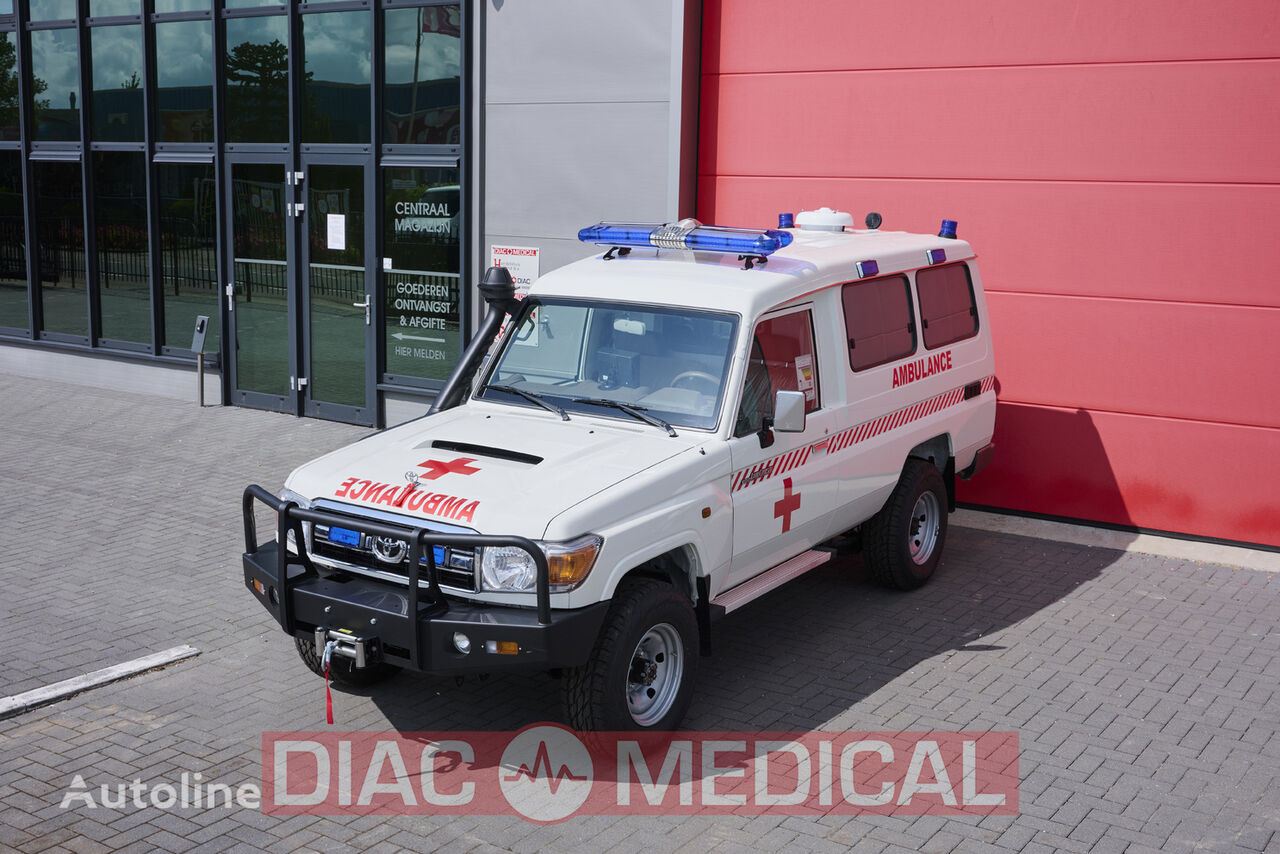 Купить машину скорой помощи Toyota Landcruiser VDJ78L- AMBULANCE 4×4 -  Standard Roof – BLS- DIRECT Нидерланды HARLINGEN, WY35996