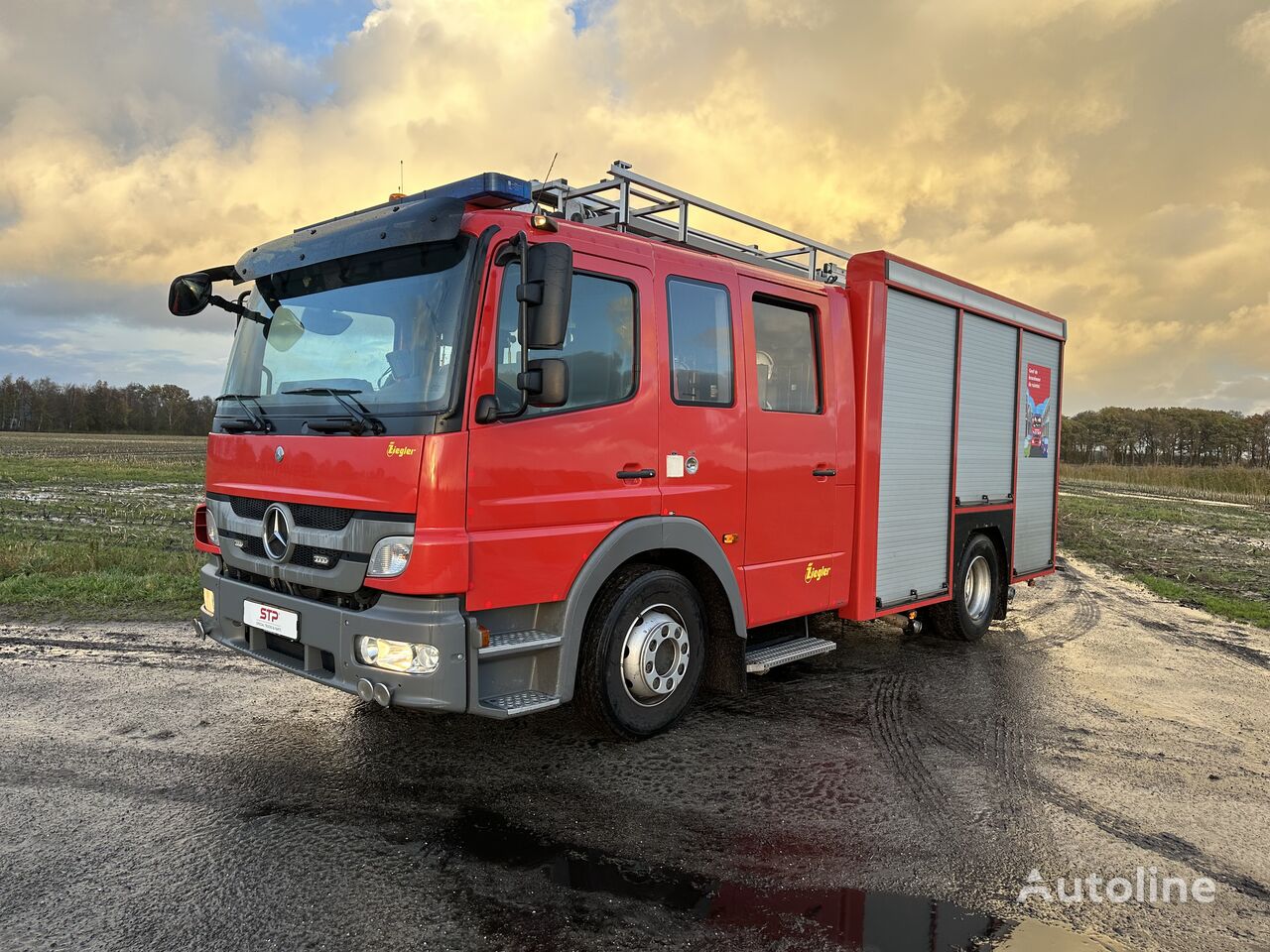 Купить пожарную машину Mercedes-Benz Atego 1526 F Ziegler Нидерланды Annen,  LP37314