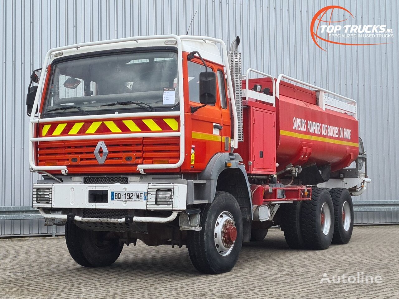 Купить пожарную машину Renault G340 6x6- 8.500 ltr water - 700 ltr Foam -  Brandweer, Feuerwehr Нидерланды Tilburg, EY39300