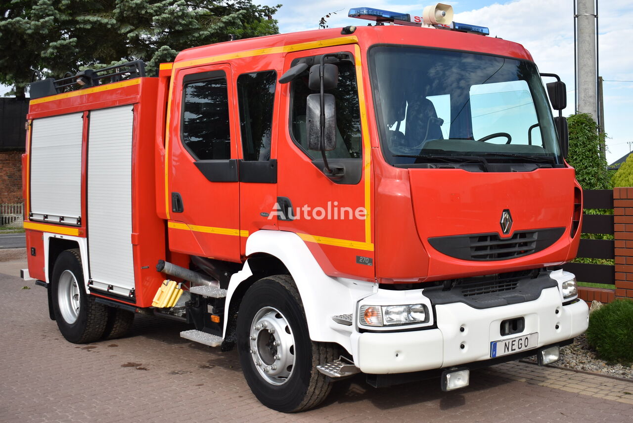 Купить пожарную машину Renault MIDLUM 270 SIDES *2006* FIRE TRUCK IMPORT  8place Польша Sanniki, LR34102