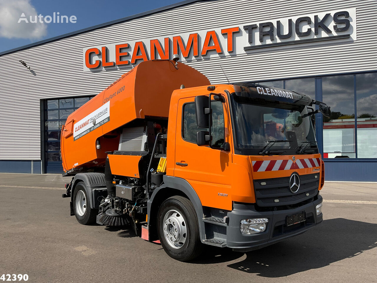 Купить уборочную машину Mercedes-Benz Atego 1321 Bucher Cityfant 6000  Нидерланды Andelst, NY36080