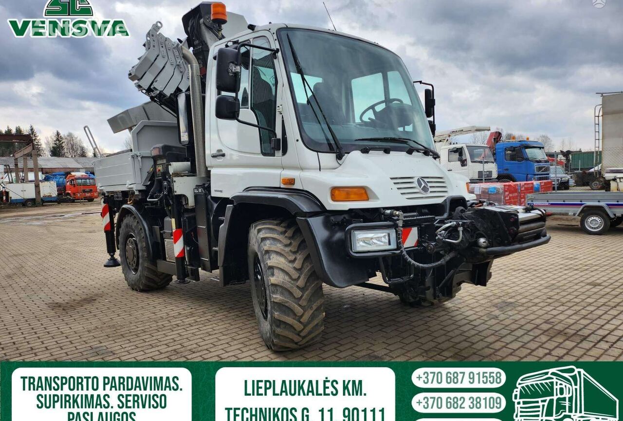 Купить универсальную коммунальную машину Mercedes-Benz UNIMOG U500 405/40  Литва Plungė, GJ33610