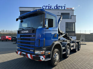 крюковой мультилифт Scania R124 420 8x4 Abrollkipper