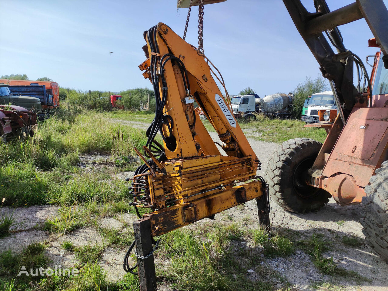 Купить кран-манипулятор TICO 772 loader crane Литва Dievogala, EU37285