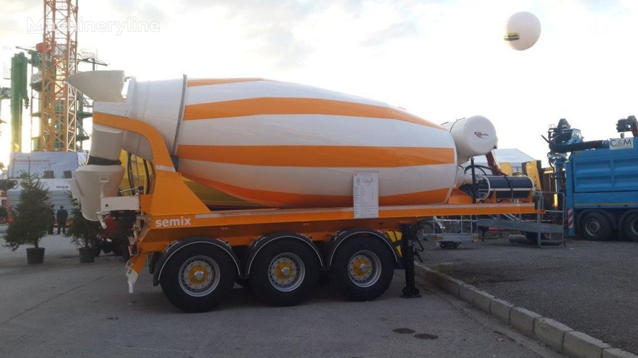 новый полуприцеп бетоносмеситель Semix 12 m³ Semi Trailer Beton Mixer