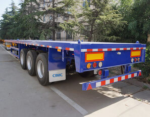 новый полуприцеп бортовой CIMC Semi Truck Flatbed Trailer | Flatbed Semi Trailer for Sale