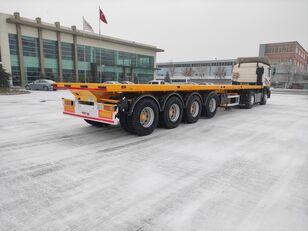 новый полуприцеп платформа NOVA NEW FLATBED TRAILER 4 AXLE PRODUCTION