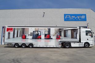 новый полуприцеп штора PAVELLI CURTAINSIDER