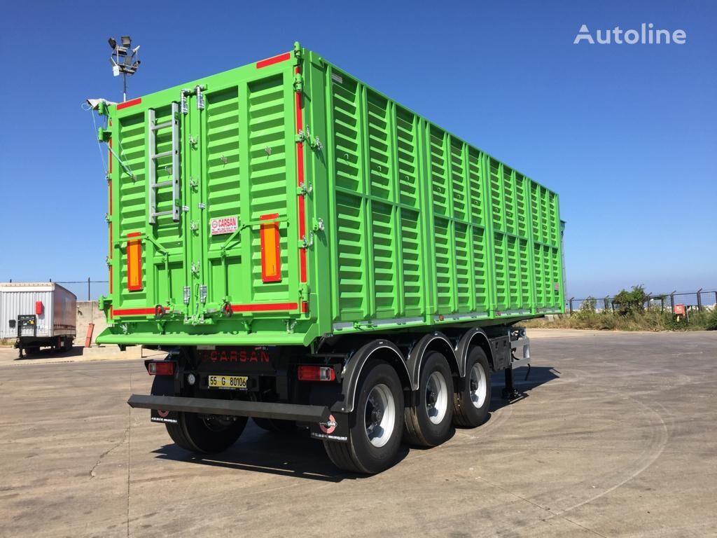 новый полуприцеп зерновоз CARSAN 2021