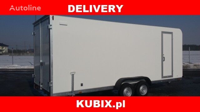 новый прицеп изотермический Kubix Tomplan TFS 550T.00 DMC 2700kg insulated double axle van