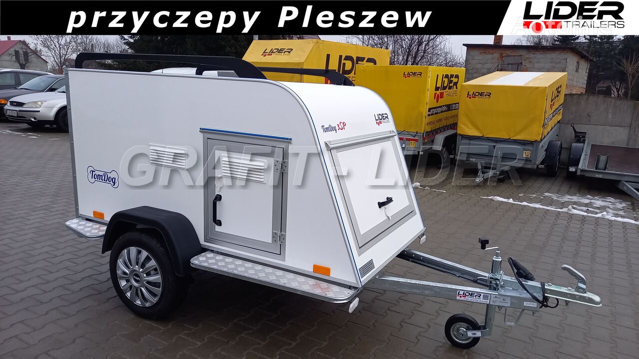 новый прицеп скотовоз Tomplan Trailer for dogs TP-088 przyczepa 204x110x90cm, TomDog 3SP, do p