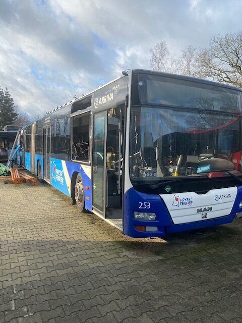 сочлененный автобус MAN A23 Gelenk cng Bus. Über 50 Busse bis Bj 2018 auf Lager по запчастям