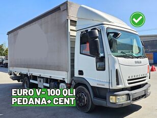 тентованный грузовик IVECO Eurocargo 100E22 PEDANA + CENTINA Euro 5