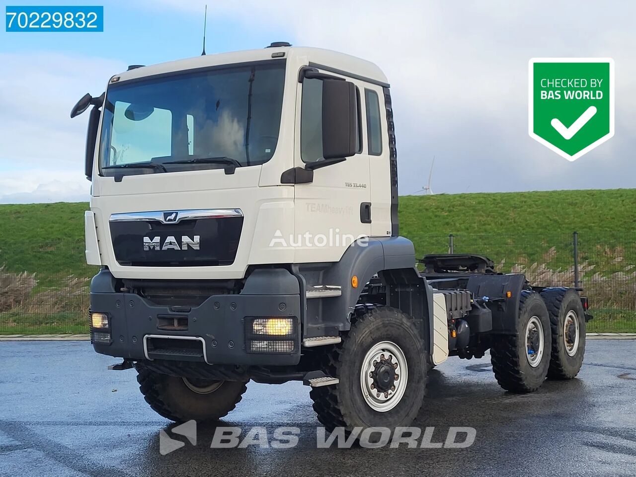 Купить тягач MAN TGS 33.440 6X6 Euro 5 Нидерланды Veghel, XV37753