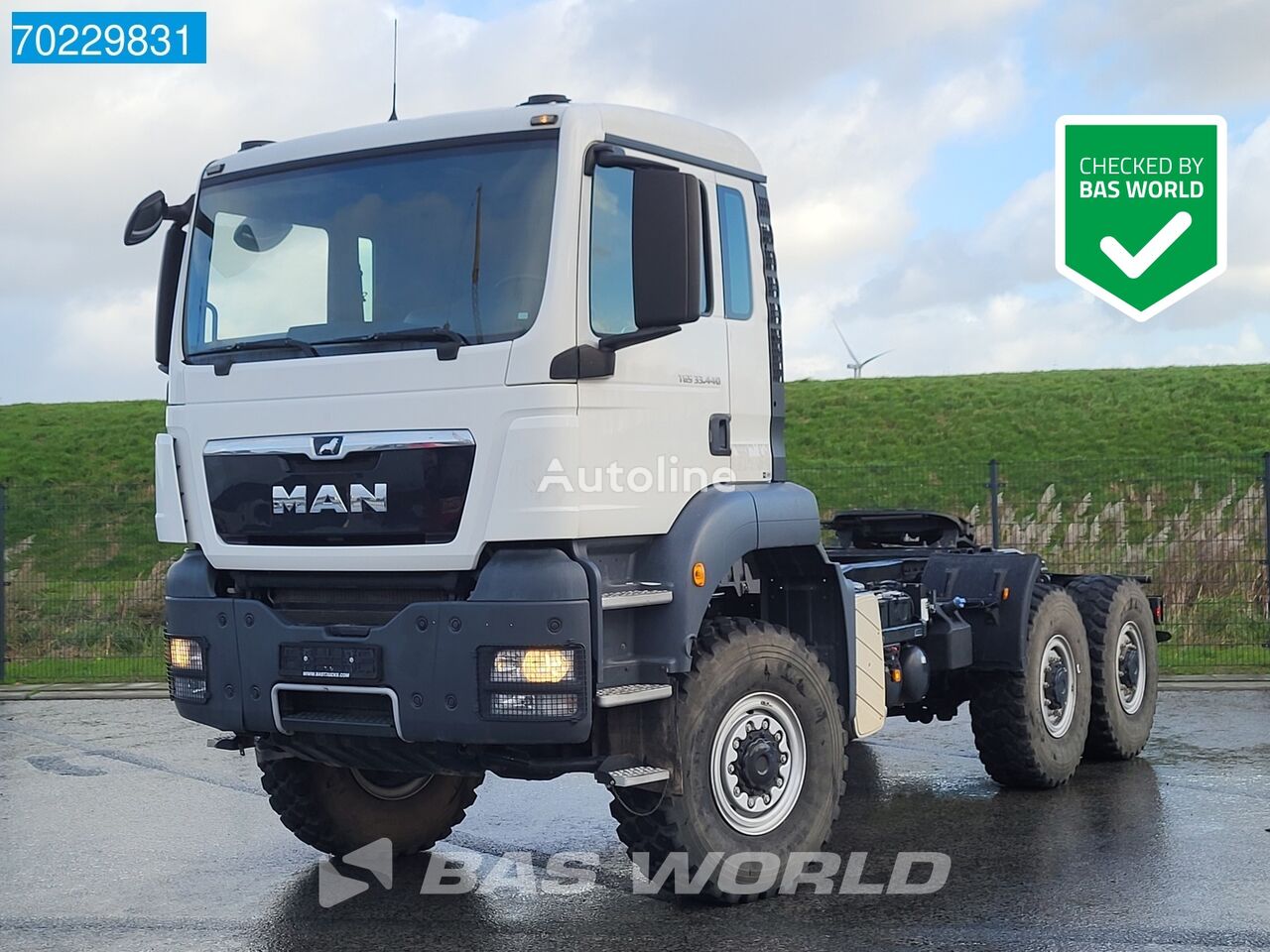 Купить тягач MAN TGS 33.440 6X6 Euro 5 Нидерланды Veghel, GW37753