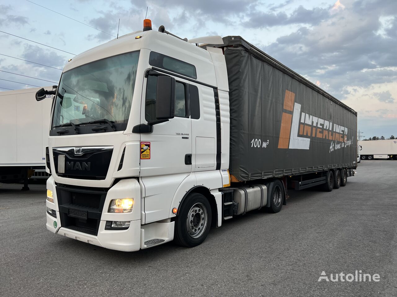 тягач MAN TGX 18.440 XXL.AUT.RET. STANDKLÍMA.LOW DECK