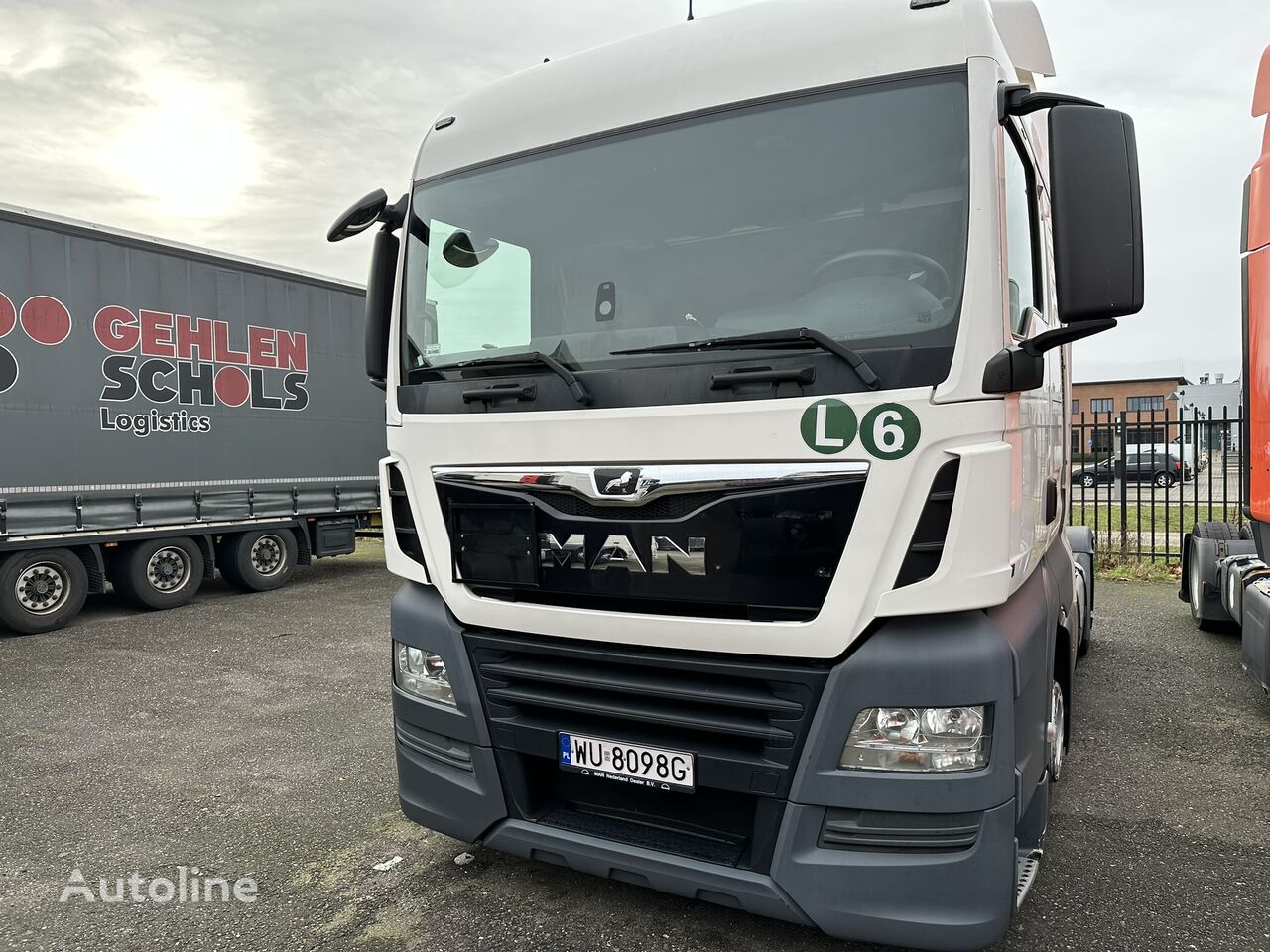 тягач MAN TGX 18.460 Mega retarder Standklima