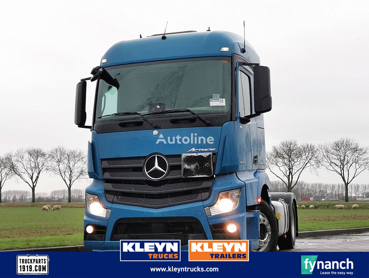 тягач Mercedes-Benz ACTROS 1843 LS adr exiii fl ox at