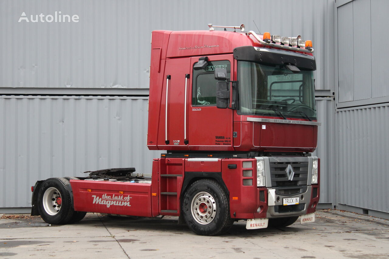 Купить тягач Renault MAGNUM 500 DXI, EURO 5, HYDRAULIC Чехия Praha 9 -  Černý Most, DF37457