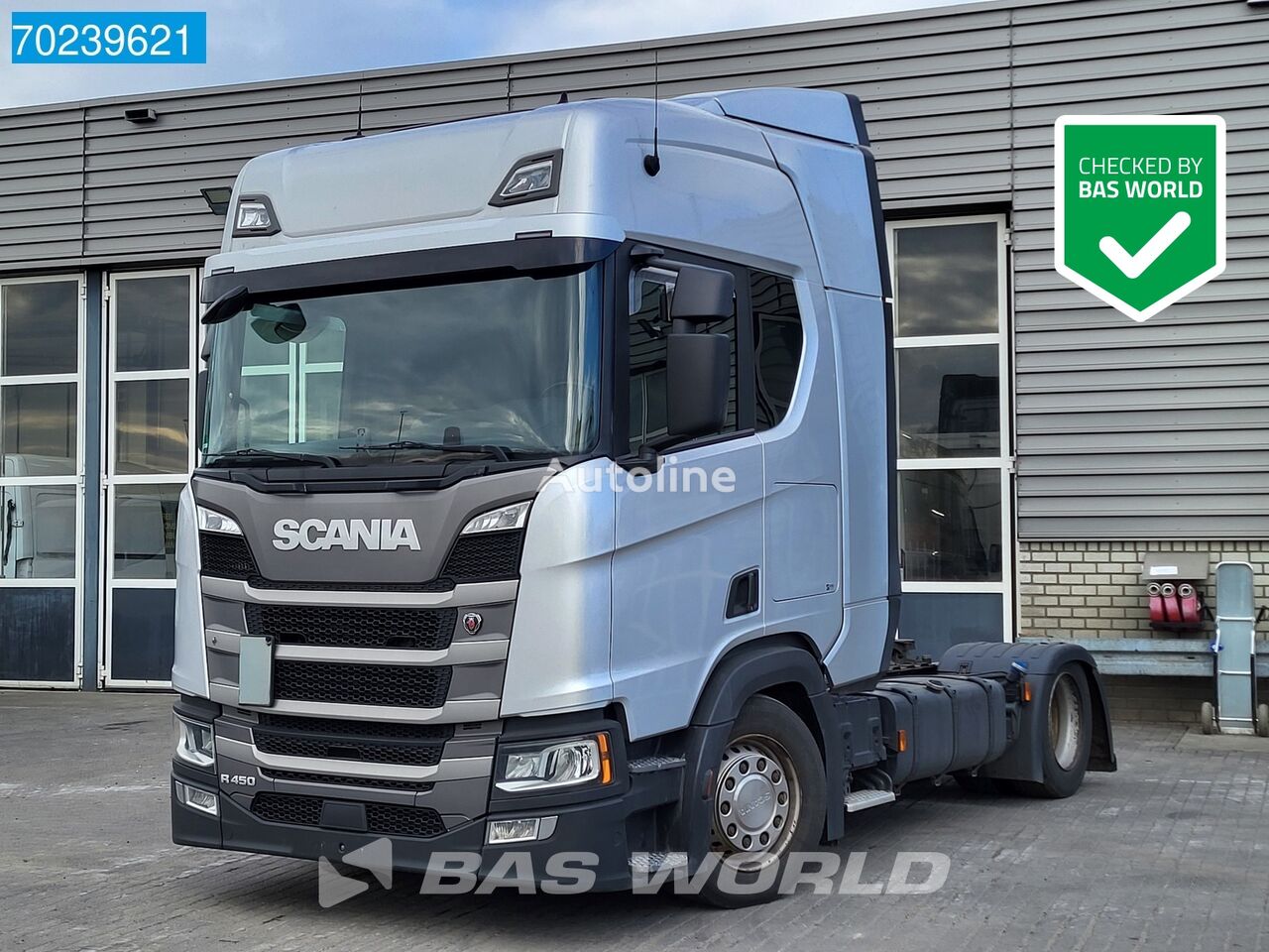 Купить тягач Scania R450 4X2 Mega Retarder 2 x tanks LED ACC Standklima  Euro 6 Нидерланды Veghel, GF39934