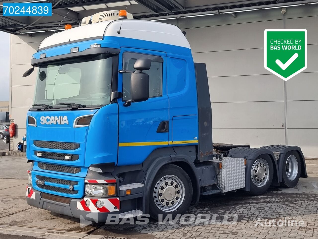 Купить тягач Scania R520 6X2 Retarder V8 Mega Standklima Lift-Lenkachse  Euro 6 Нидерланды Veghel, YM40260