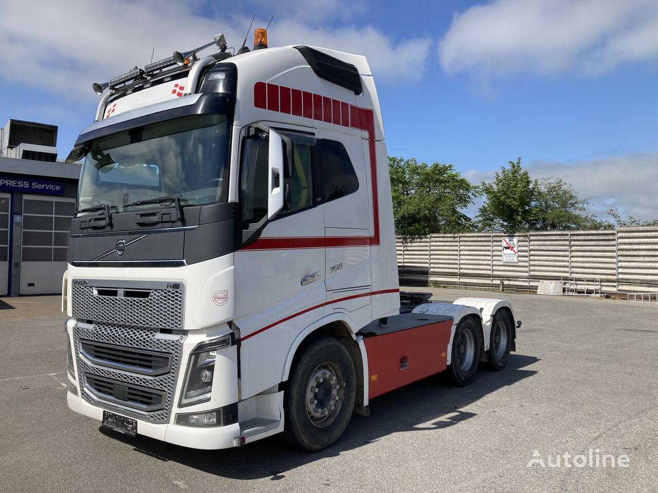 Купить тягач Volvo FH16 - 160 Tons vogntogsvægt Дания Kolding, QJ39569