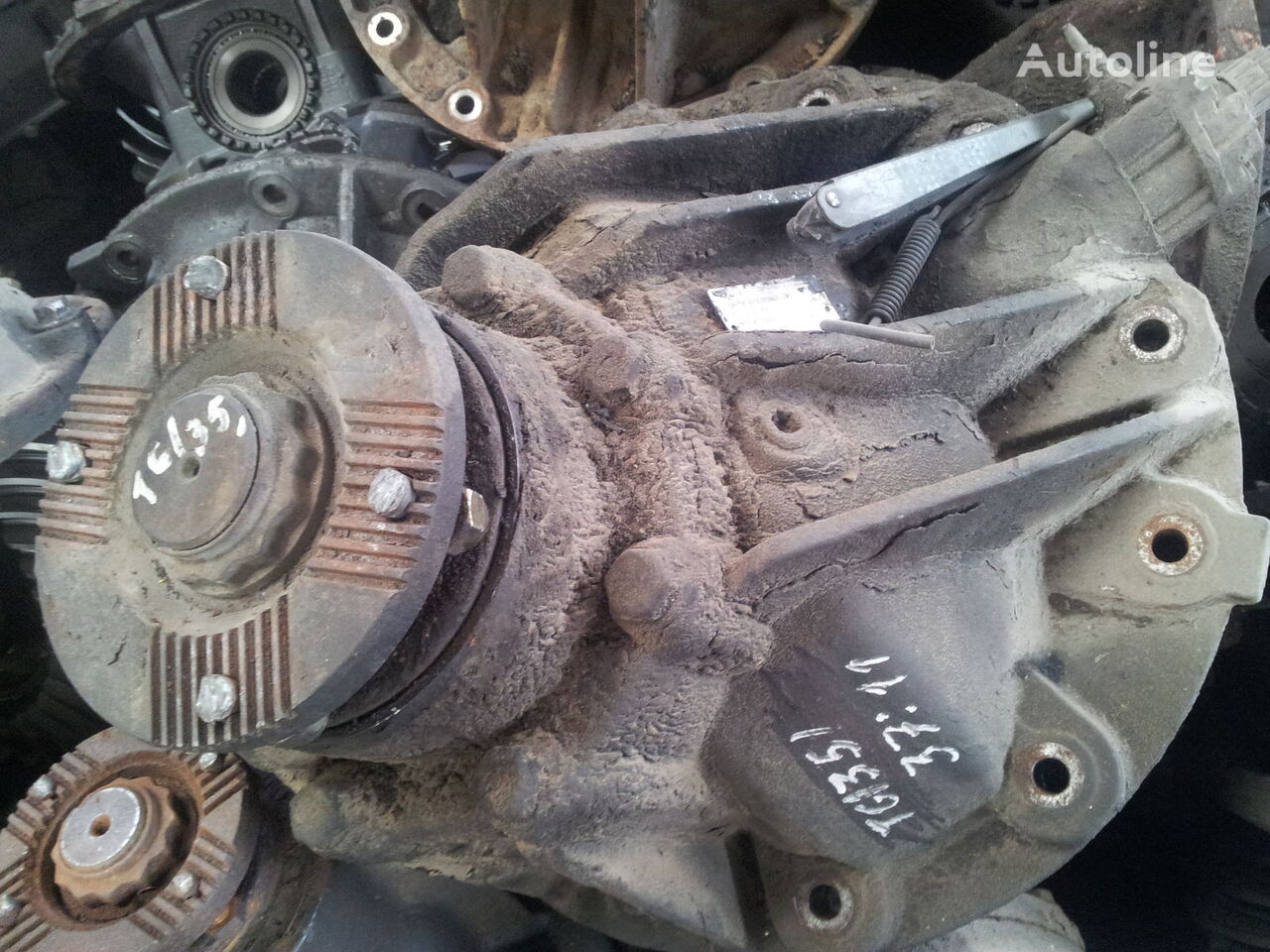 дифференциал MAN axle gear, rear axle, HY1350, ratio 37/11 (3.36), 37/11 (3.36), для тягача MAN TGA, TGX