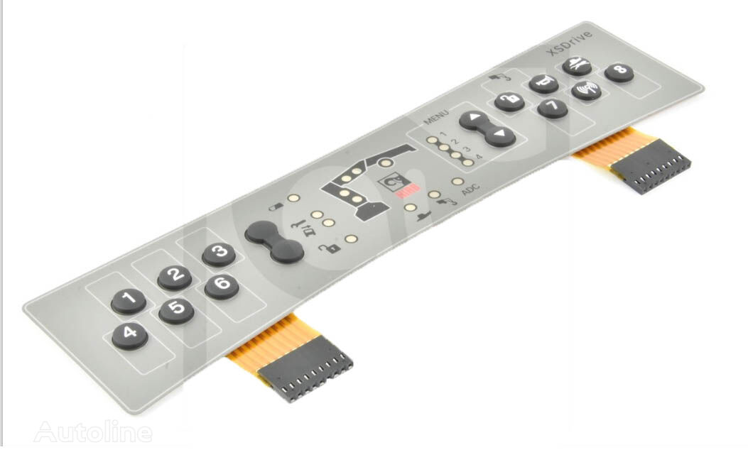 панель приборов Panel de membrana para mando  Hiab XS Drive 3873136 для крана-манипулятора