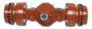новая полуось DB KESSLER для шарнирного самосвала SANDVIK LH208L